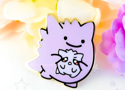 Gamers Guild AZ Bonnies Lab Ditto x Gengar Enamel Pin Faire