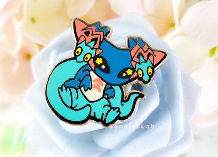 Gamers Guild AZ Bonnies Lab Dragapult Enamel Pin Faire