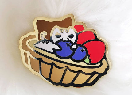 Gamers Guild AZ Bonnies Lab Fruit Tart Enamel Pin Faire