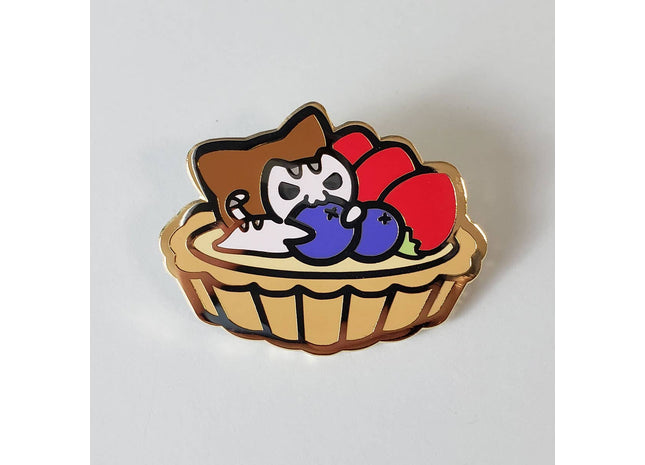 Gamers Guild AZ Bonnies Lab Fruit Tart Enamel Pin Faire