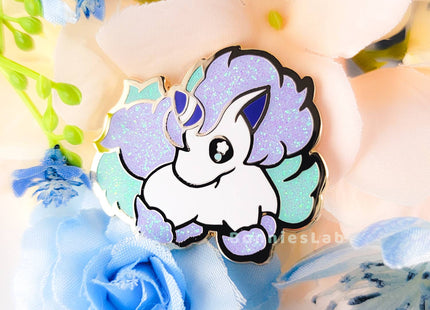 Gamers Guild AZ Bonnies Lab Galarian Ponyta Enamel Pin Faire