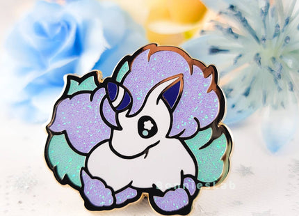 Gamers Guild AZ Bonnies Lab Galarian Ponyta Enamel Pin Faire