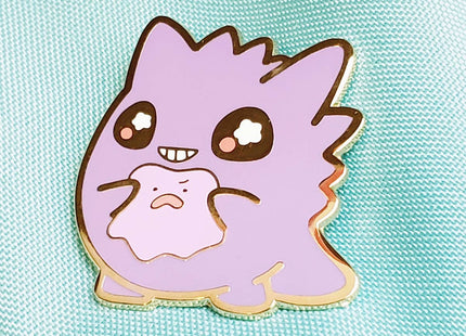 Gamers Guild AZ Bonnies Lab Gengar and Ditto Enamel Pin Faire