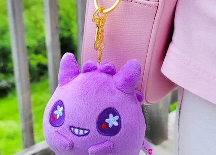 Gamers Guild AZ Bonnies Lab Happy Ghost Pocket Plush Keychain Faire