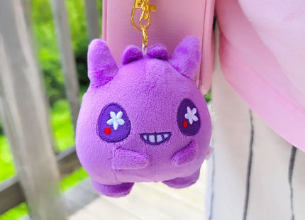 Gamers Guild AZ Bonnies Lab Happy Ghost Pocket Plush Keychain Faire
