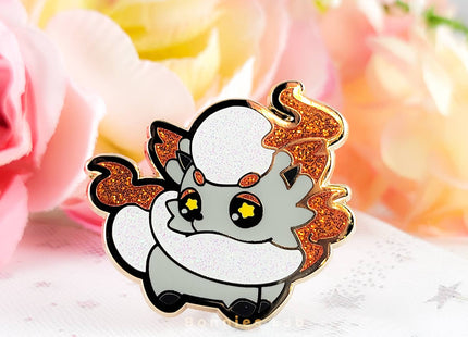 Gamers Guild AZ Bonnies Lab Hisuian Zorua Enamel Pin Faire