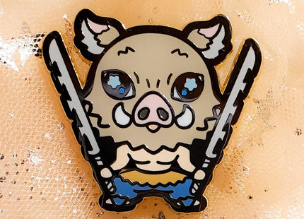 Gamers Guild AZ Bonnies Lab Inosuke Enamel Pin (Demon Slayer: Kimetsu no Yaiba) Faire