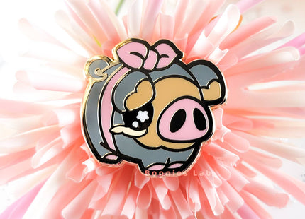 Gamers Guild AZ Bonnies Lab Lechonk Enamel Pin Faire