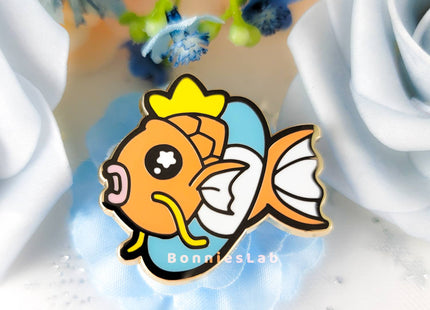 Gamers Guild AZ Bonnies Lab Magikarp on Floatie Enamel Pin (Concierge) Faire