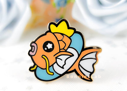 Gamers Guild AZ Bonnies Lab Magikarp on Floatie Enamel Pin (Concierge) Faire