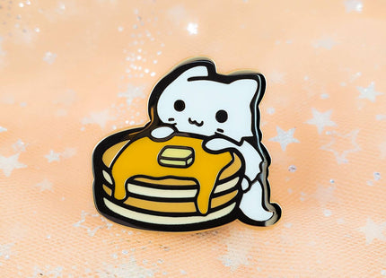 Gamers Guild AZ Bonnies Lab Pancake Cat Enamel Pin Faire