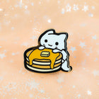 Gamers Guild AZ Bonnies Lab Pancake Cat Enamel Pin Faire