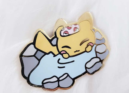 Gamers Guild AZ Bonnies Lab Pika Onsen Enamel Pin Faire