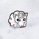 Gamers Guild AZ Bonnies Lab Pokemon - Shiny Alolan Vulpix Enamel Pin Faire