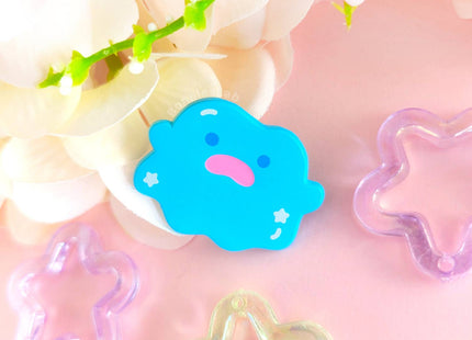 Gamers Guild AZ Bonnies Lab Puddle Pal Blue Soft Dyed Enamel Pin Faire