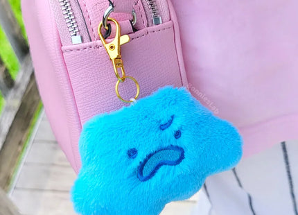 Gamers Guild AZ Bonnies Lab Puddle Pal Pocket Plush Keychain – Blue Faire