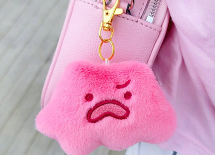 Gamers Guild AZ Bonnies Lab Puddle Pal Pocket Plush Keychain – Pink Faire