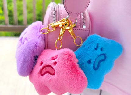 Gamers Guild AZ Bonnies Lab Puddle Pal Pocket Plush Keychain – Purple Faire