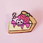 Gamers Guild AZ Bonnies Lab Raspberry Cheesecake Enamel Pin Faire