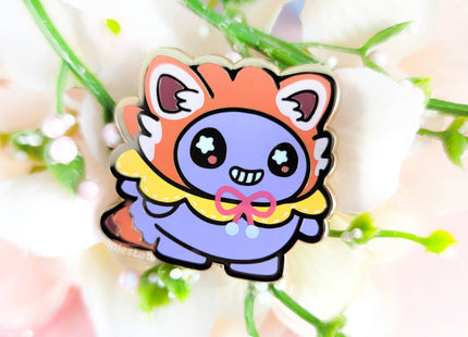 Gamers Guild AZ Bonnies Lab Red Panda Happy Ghost Enamel Pin Faire