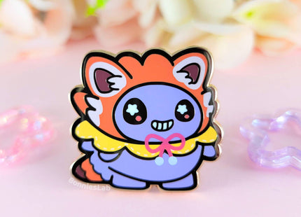 Gamers Guild AZ Bonnies Lab Red Panda Happy Ghost Enamel Pin Faire