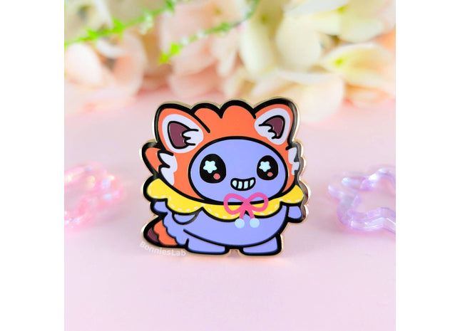 Gamers Guild AZ Bonnies Lab Red Panda Happy Ghost Enamel Pin Faire