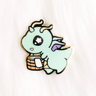 Gamers Guild AZ Bonnies Lab Shiny Dragonite Enamel Pin (glows in the dark) Faire