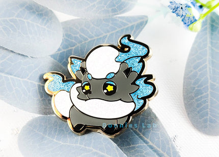 Gamers Guild AZ Bonnies Lab Shiny Hisuian Zorua Enamel Pin Faire