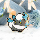 Gamers Guild AZ Bonnies Lab Shiny Hisuian Zorua Enamel Pin Faire