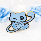 Gamers Guild AZ Bonnies Lab Shiny Mew Enamel Pin (Glows in the Dark) Faire