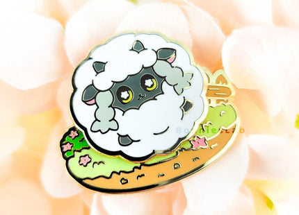 Gamers Guild AZ Bonnies Lab Spinning Wooloo Enamel Pin Faire