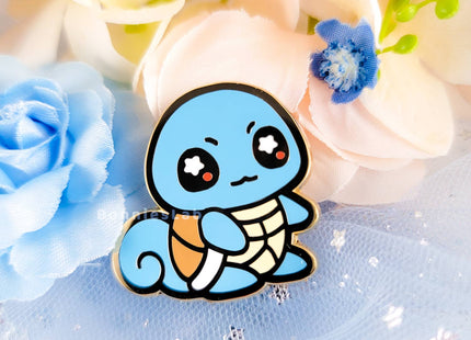 Gamers Guild AZ Bonnies Lab Squirtle Enamel Pin Faire