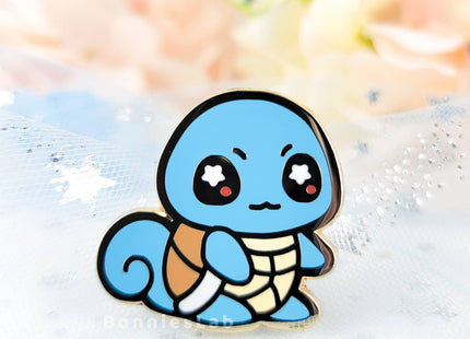 Gamers Guild AZ Bonnies Lab Squirtle Enamel Pin Faire