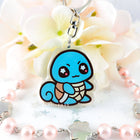 Gamers Guild AZ Bonnies Lab Squirtle Epoxy Acrylic Keychain Charm Faire