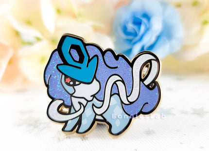 Gamers Guild AZ Bonnies Lab Suicune Enamel Pin Faire