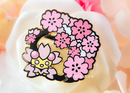 Gamers Guild AZ Bonnies Lab Sunshine Cherrim Enamel Pin Faire