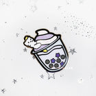 Gamers Guild AZ Bonnies Lab Taro Milk Tea Enamel Pin Faire