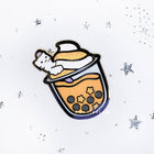 Gamers Guild AZ Bonnies Lab Thai Iced Tea Enamel Pin Faire