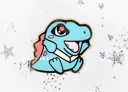 Gamers Guild AZ Bonnies Lab Totodile Enamel Pin Faire