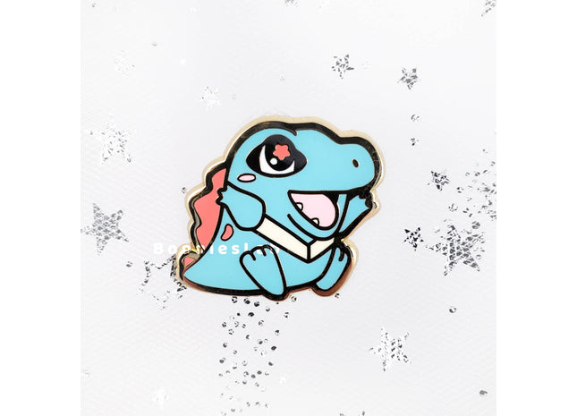 Gamers Guild AZ Bonnies Lab Totodile Enamel Pin Faire