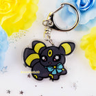 Gamers Guild AZ Bonnies Lab Umbreon Epoxy Acrylic Keychain Charm Faire