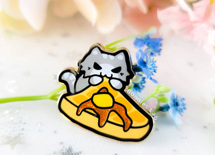 Gamers Guild AZ Bonnies Lab Waffle Cat Enamel Pin Faire