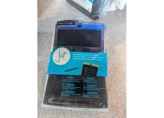 Gamers Guild AZ Boogie Board Boogie Board - Jot Folio Writing Tablet (Gamers Guild Logo) Blue Galaxy Boogie Board