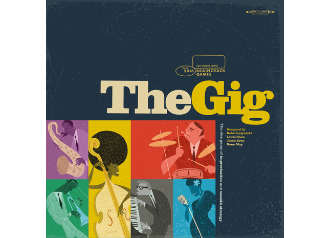 Gamers Guild AZ Braincrack Games The Gig (Pre-Order) Quartermaster Direct