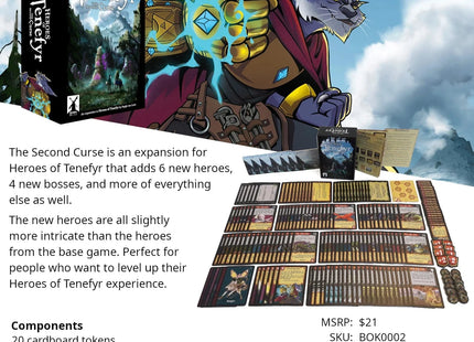 Gamers Guild AZ Broken Mill Heroes of Tenefyr: The Second Curse (Pre-Order) Quartermaster Direct