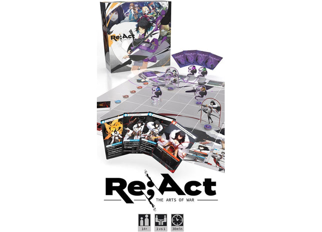 Gamers Guild AZ Brother Ming Games Re;ACT - The Arts of War - Deluxe Edition Brother Ming Games