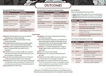 Gamers Guild AZ Brotherwise Games Cosmere RPG: Mistborn GM Screen (Pre-Order) Southern Hobby