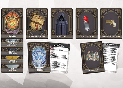 Gamers Guild AZ Brotherwise Games Cosmere RPG: Mistborn Item Deck (Pre-Order) PHD