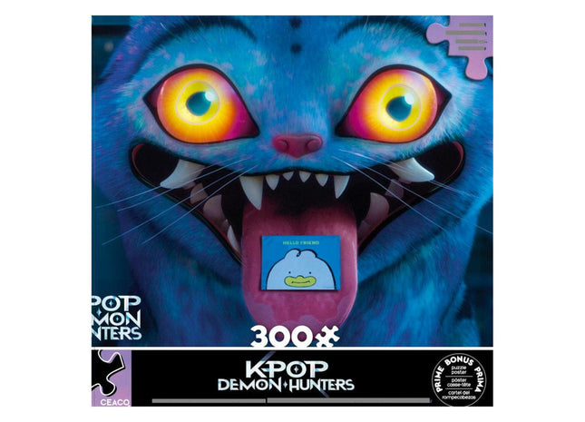 Gamers Guild AZ Buffalo Games KPop Demon Hunters: Oversized Derpy Puzzle 300 Pieces ACD Distribution