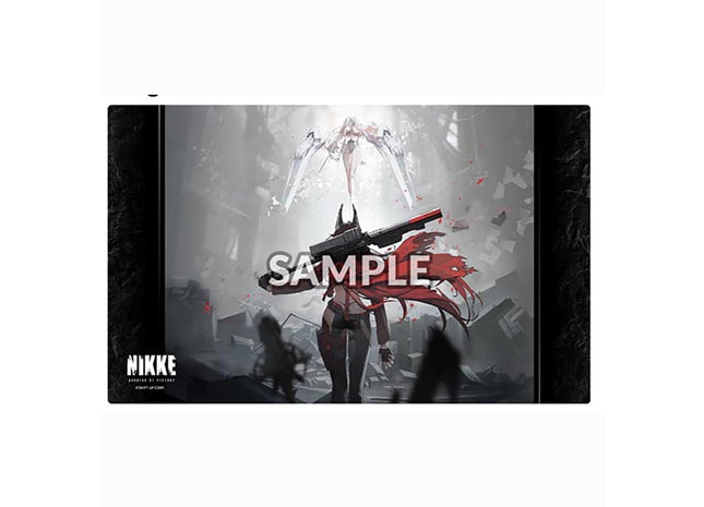 Gamers Guild AZ Bushiroad Bushi Supplies: Rubber Playmat Volume 9: Goddess of Victory: Nikke: Design A: Red Ash: Red Hood Versus Cinderella (Pre-Order) GTS